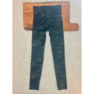 SPANX Look At Me‎ Now Camo Seamless Leggings High Waisted Tummy Control Small